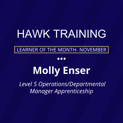 Learner of the Month Molly Enser