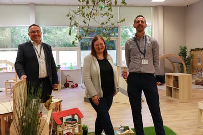 Hawk Training and The Midcounties Co-operative partner to provide innovative childcare and apprenticeship opportunities in Head Office nursery