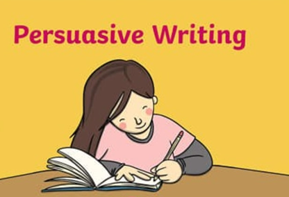 Persuasive writing image