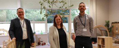 Hawk Training and The Midcounties Co-operative partner to provide innovative childcare and apprenticeship opportunities in Head Office nursery