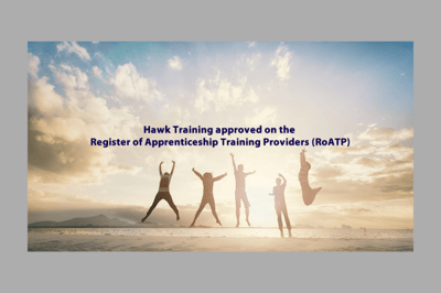 Hawk Training approved on the Register of Apprenticeship Training Providers (RoATP)